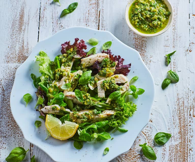 Pollo in salsa verde