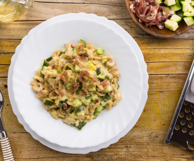 Spatzle con speck ricetta