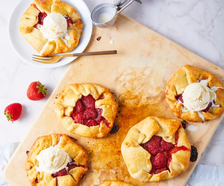 Galettes de fruta