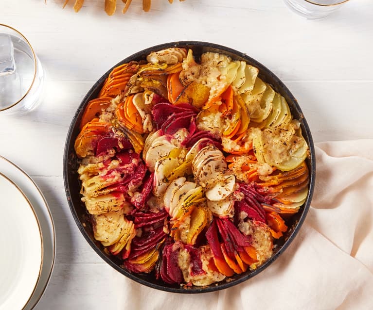 Spiralized Roasted Root Vegetables Spiralized Roasted Root Vegetables