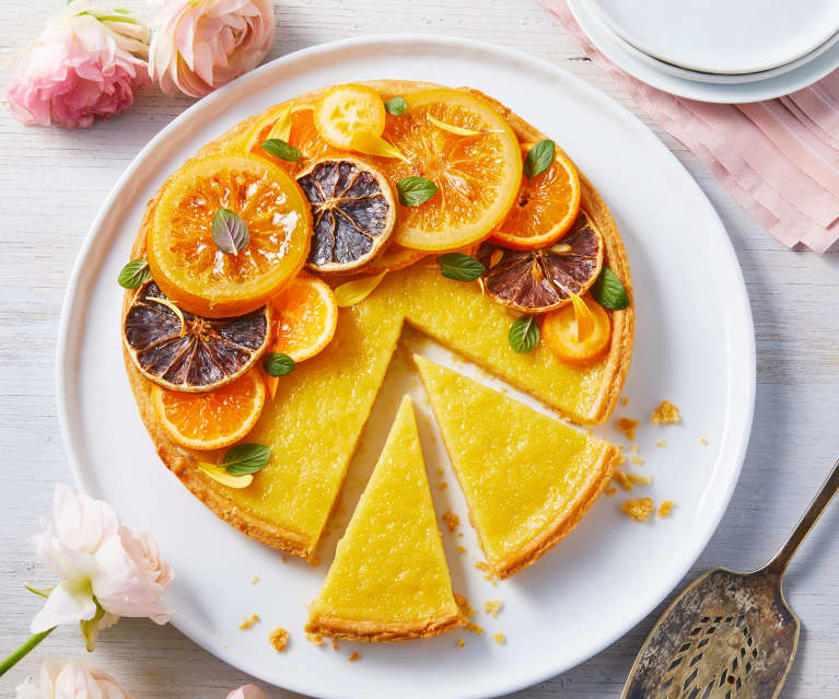 Cake moelleux à l'orange au thermomix » Recette Thermomix