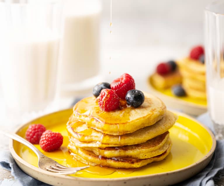 Pancakes con acqua