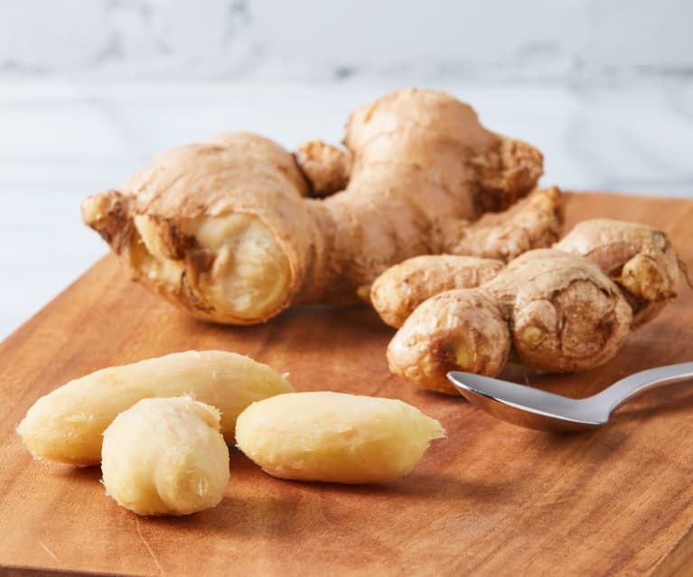 Peeling Ginger (Metric)