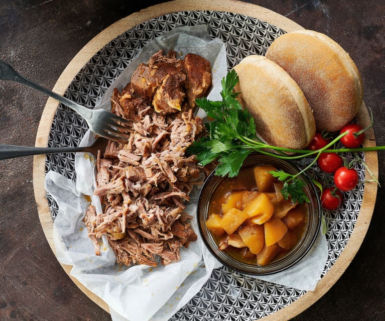 Pulled pork alle mele