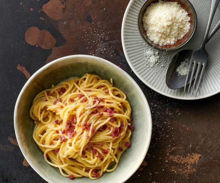 Spaghetti alla carbonara - Cookidoo® – la plataforma de recetas oficial de  Thermomix®