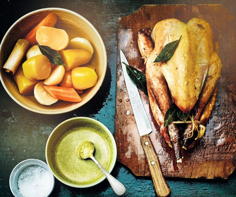 Pot-au-feu de pintade