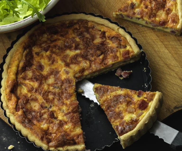 Recette Quiche lorraine tradition sur Chefclub daily