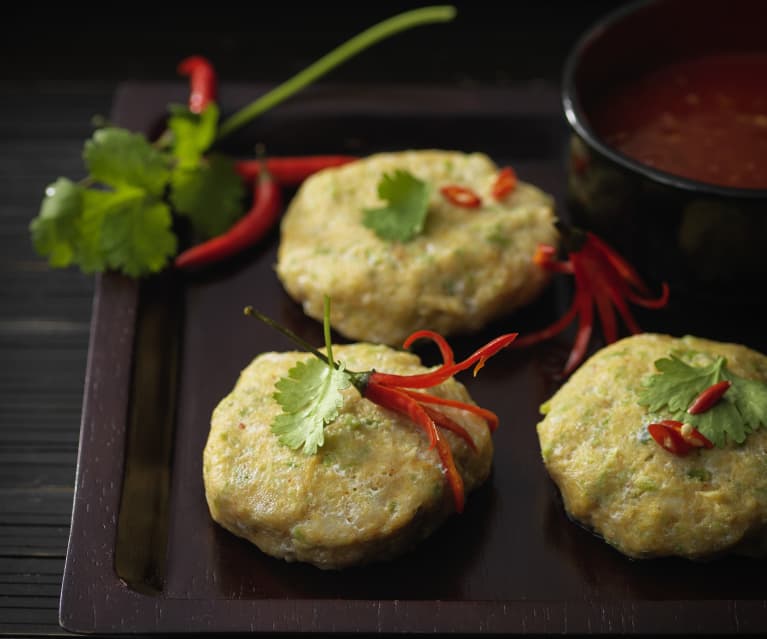 Thai-style fish cakes