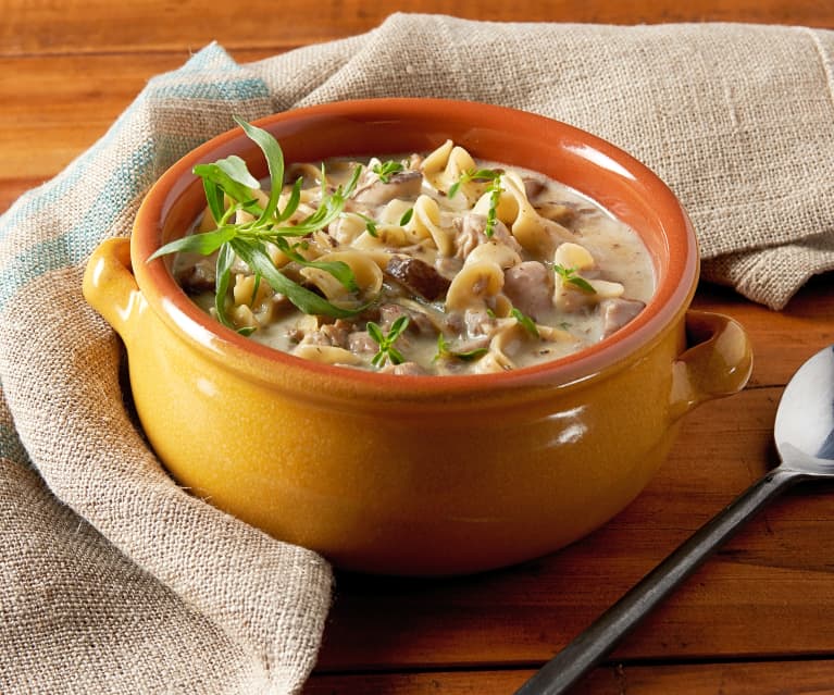 Chicken Stroganoff Soup