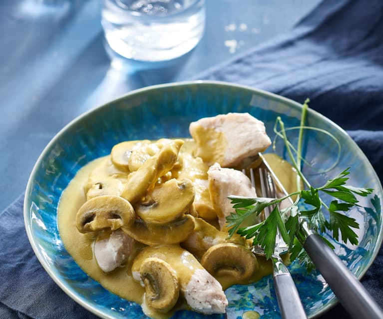 Hähnchen mit Gemüsesauce