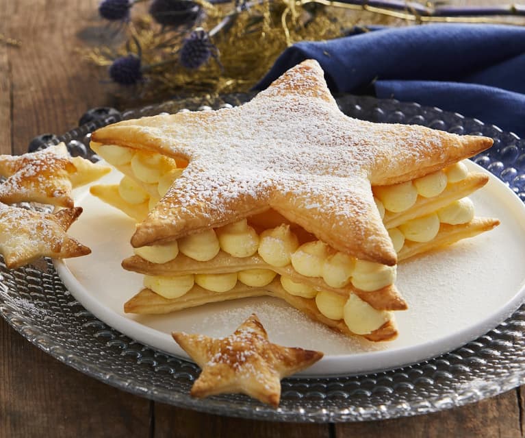 CROSTATA DI PASTA SFOGLIA, CREMA DIPLOMATICA E FRUTTA - GLUTEN FREE