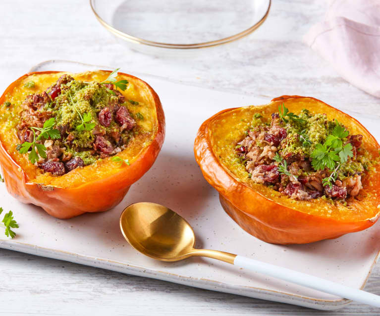 Keto Stuffed Acorn Squash