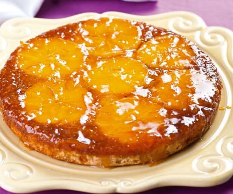 Bolo de laranja caramelizado