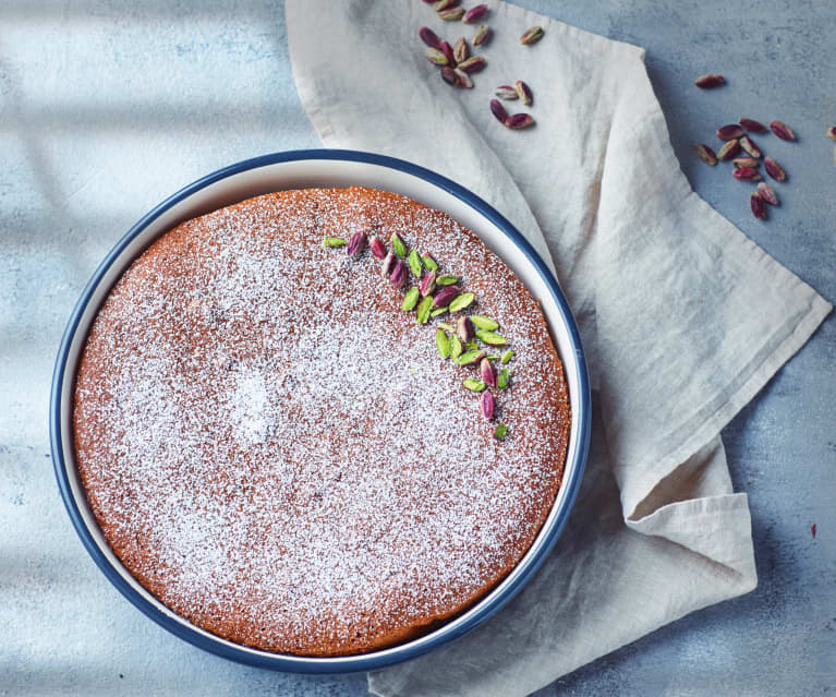 Torta soffice al pistacchio di Bronte