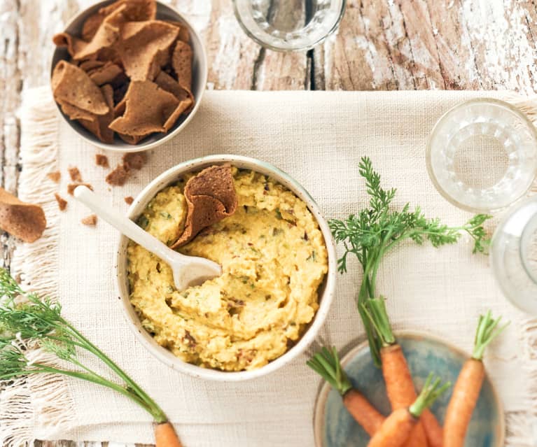 Tartinable aux lentilles corail et curry breton 