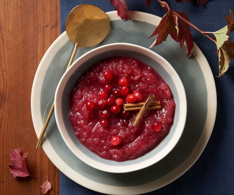 Apple Cranberry Chutney