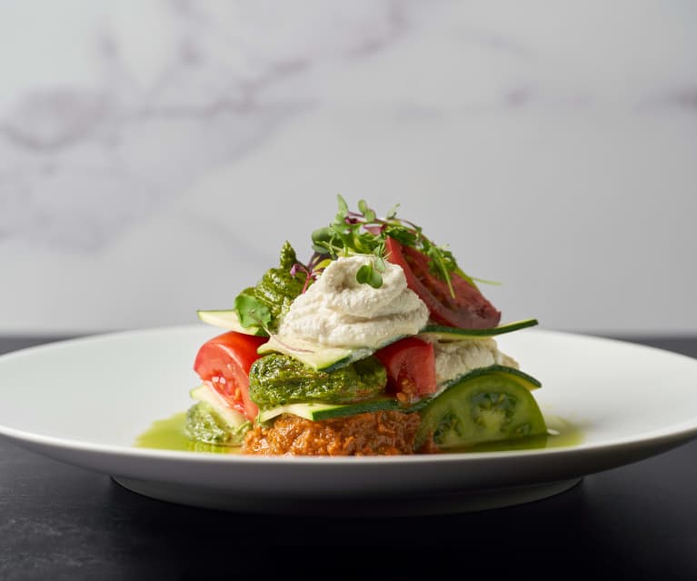 Heirloom Tomato and Zucchini Lasagna (Matthew Kenney) Metric