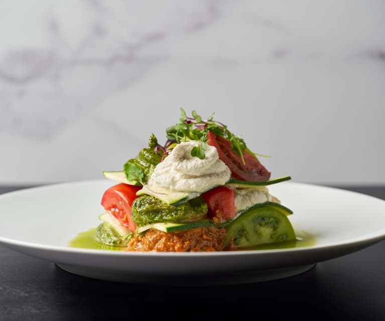 Heirloom Tomato and Zucchini Lasagna (Matthew Kenney)