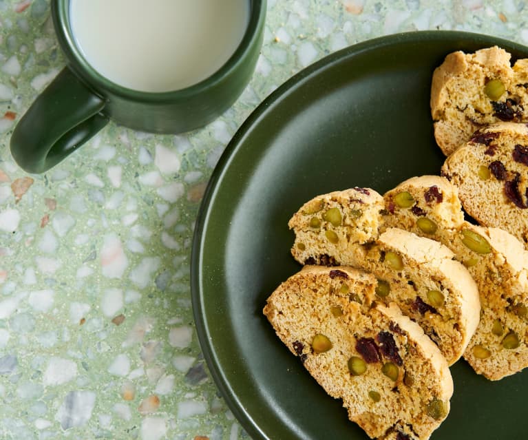 Biscuit Biscotti italien par Mamigi sologne. Une recette de fan à retrouver  dans la catégorie Pâtisseries sucrées sur , de  Thermomix<sup>®</sup>.