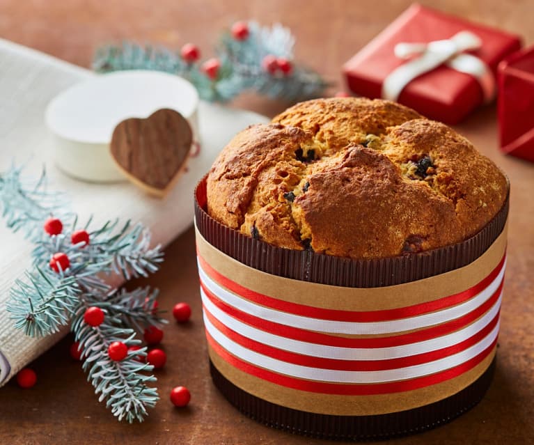 Panettone integrale con mirtilli