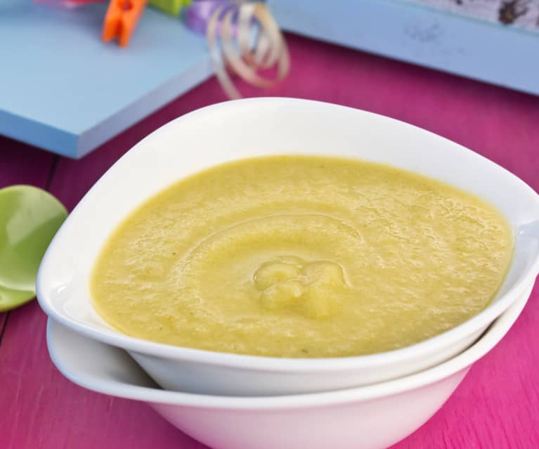 Comida para bebe de 6 meses, papillas para bebe, papilla de verduras