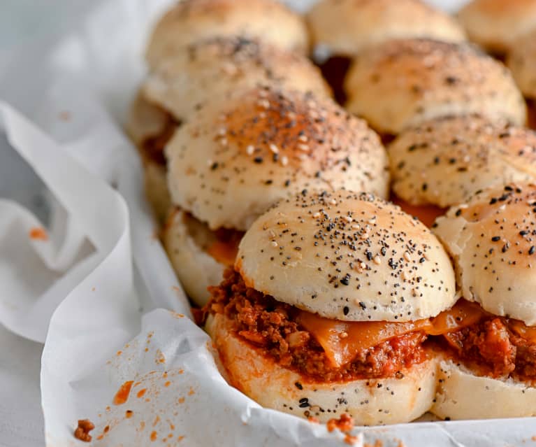 Mini Sloppy Joe´s de res.