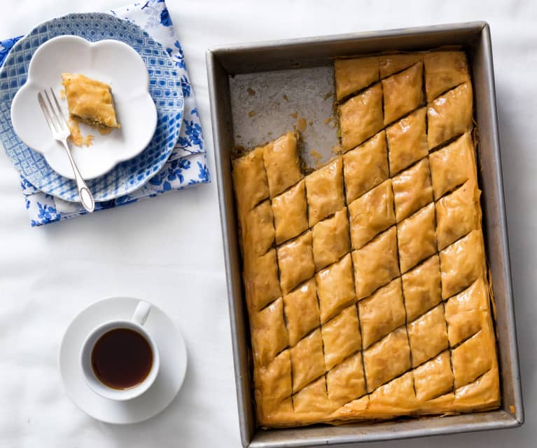 Golden baklava