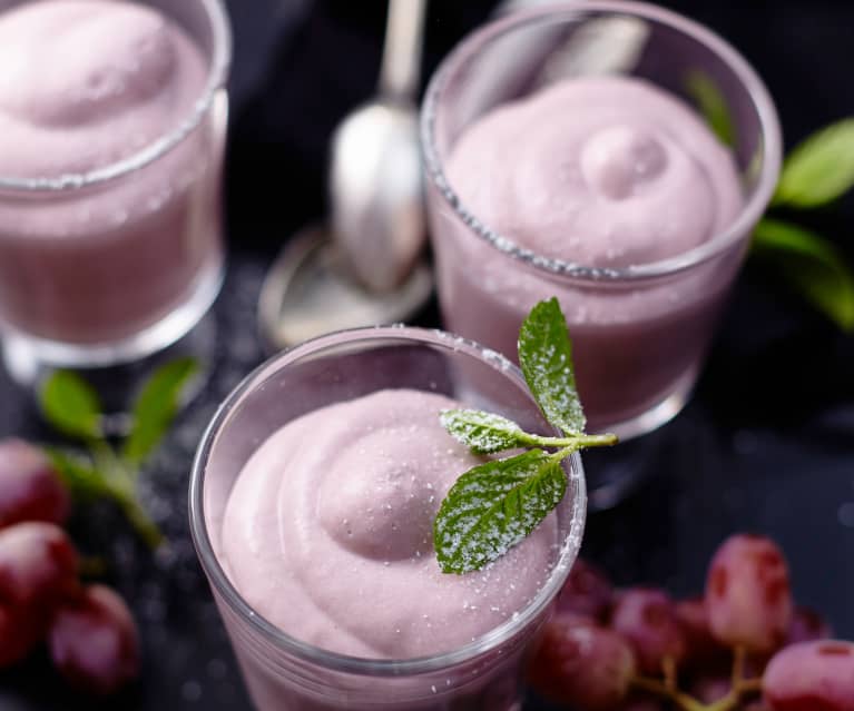 Mousse al vino rosso (senza glutine)