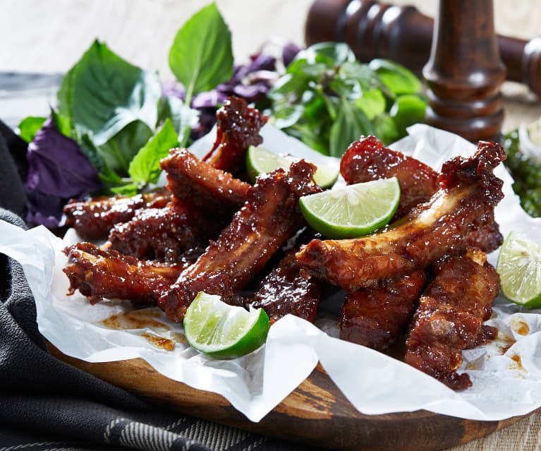 Honey Garlic BBQ Pork Ribs - Cookidoo® – das offizielle Thermomix®-Rezept- Portal