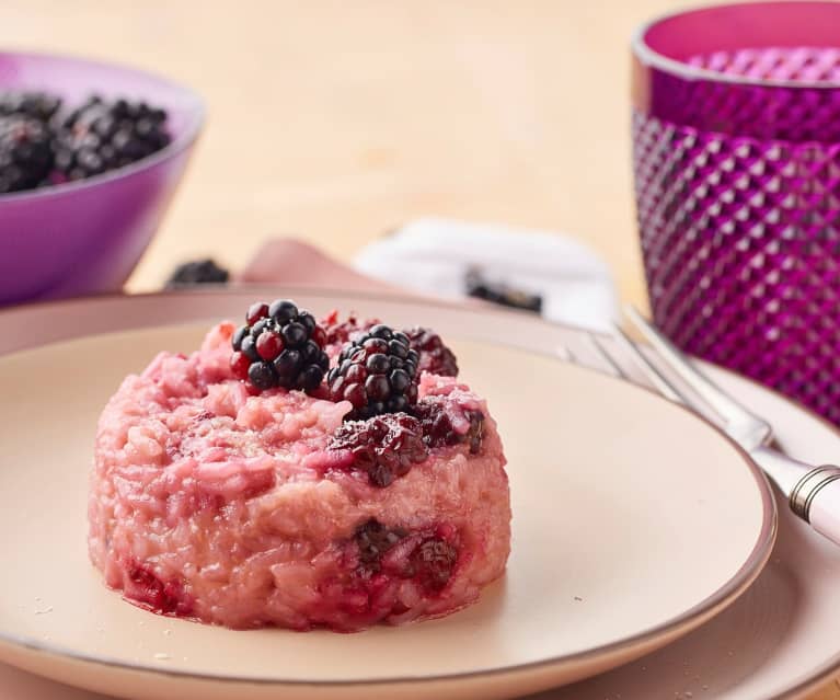 RISOTTO AI FRUTTI DI BOSCO ricetta risotto con frutti di bosco frutti rossi