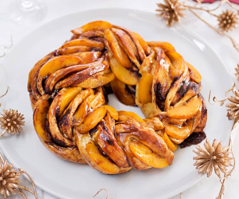 Caramel Peach Kringle - Cookidoo® – the official Thermomix® recipe platform