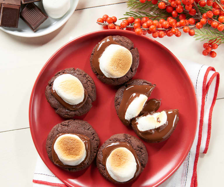 Gooey Hot Chocolate Cookie