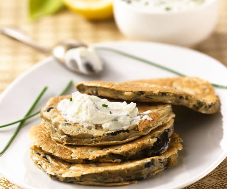 Blinis de champignons, sauce citron-ciboulette - Cookidoo® – the ...