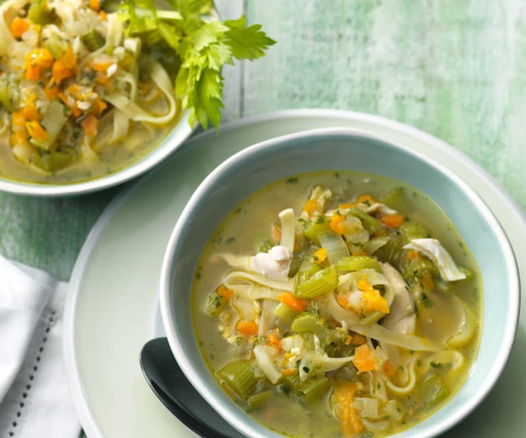 Chicken Noodle Soup Cookidoo Das Offizielle Thermomix Rezept Portal