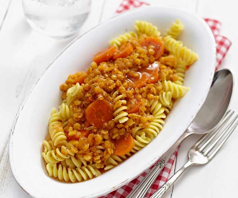 Rote Linsen-Möhren-Sauce Rote Linsen-Möhren-Sauce