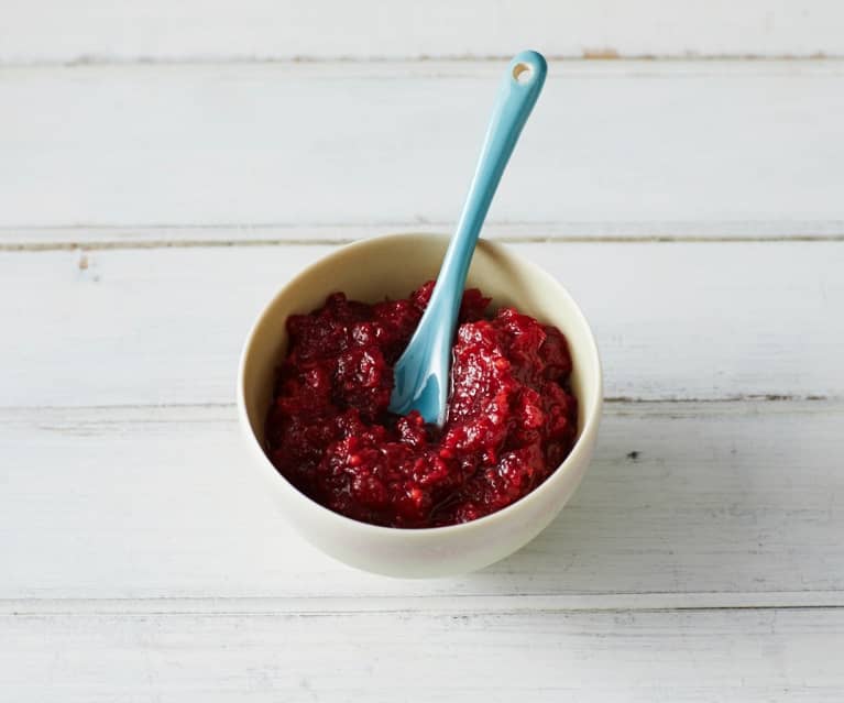 Cranberry-Chutney mit Roter Bete