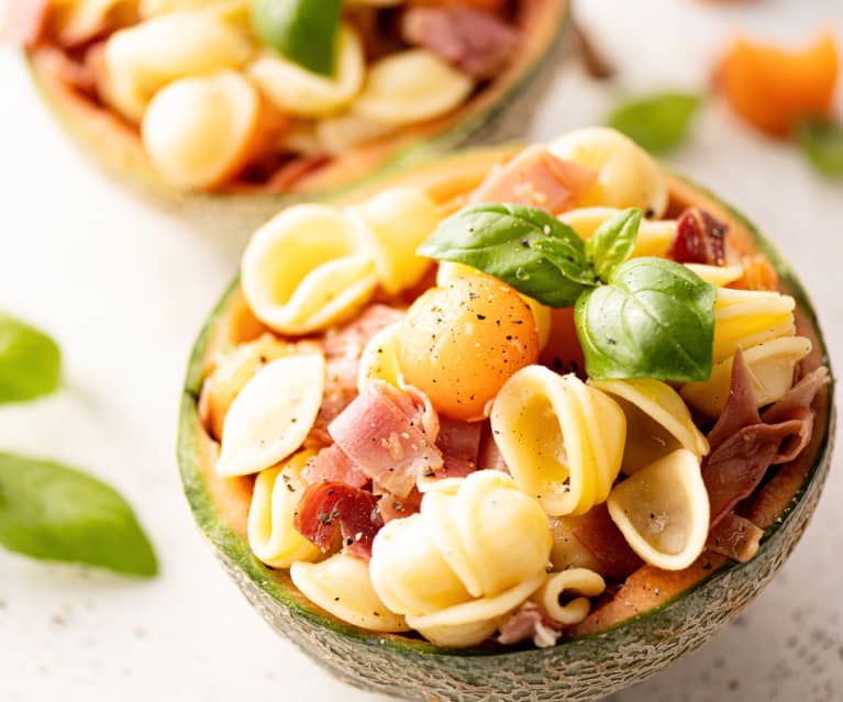 Pasta con melón y jamón - Cookidoo® – la plataforma de recetas oficial de  Thermomix®