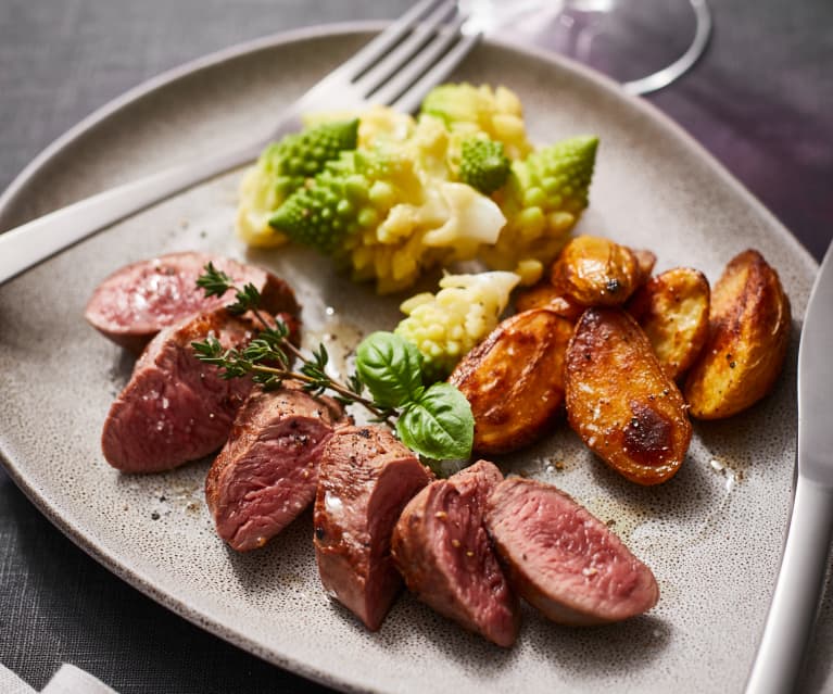 Lammfilets mit Lavendel