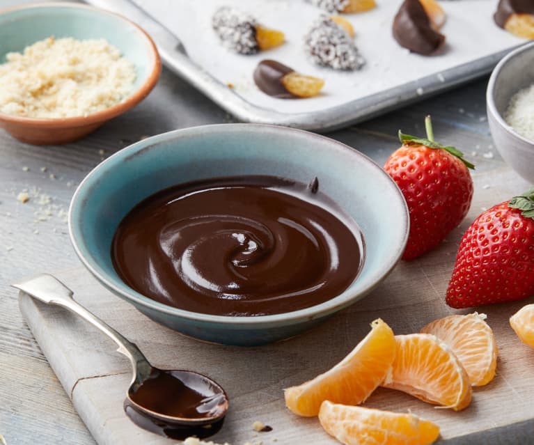 Fondue de chocolate - Recetas Thermomix