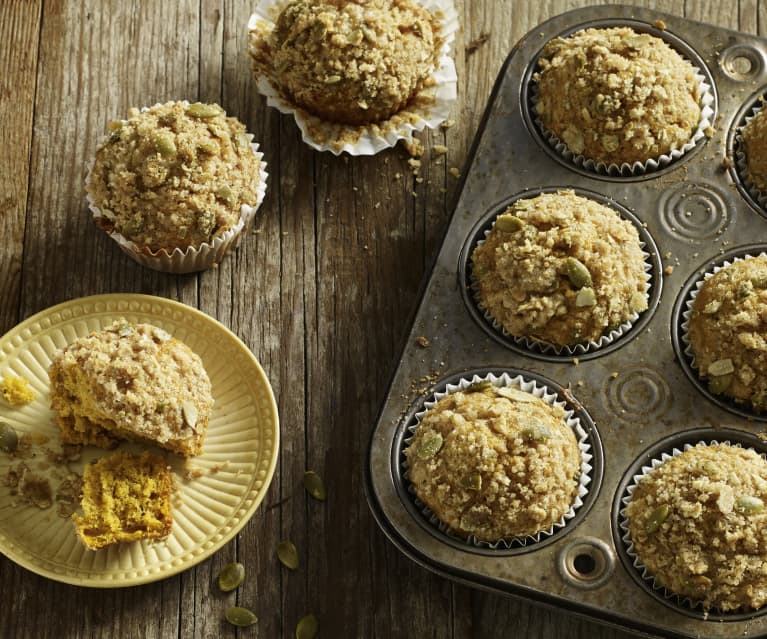 Pumpkin Streusel Muffins