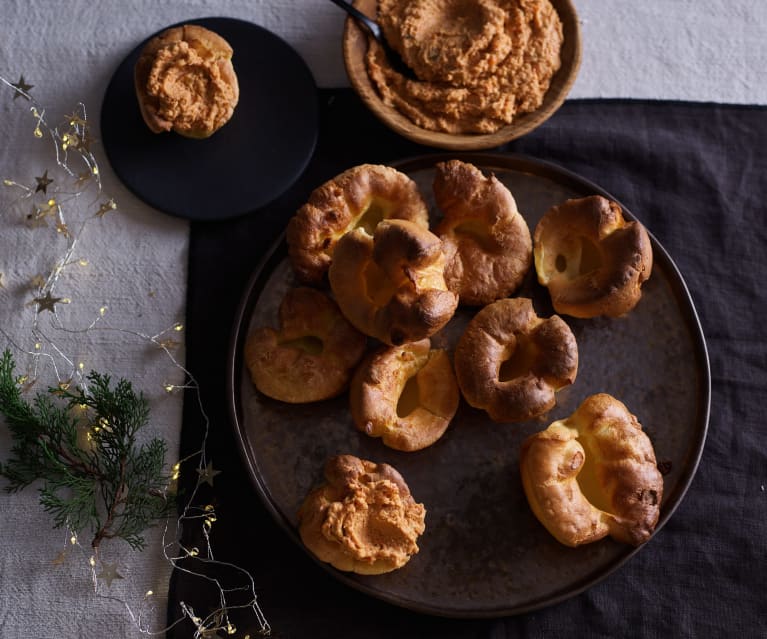 Yorkshire puddings com recheio de atum e pickles da Susana Maridalho -  Cookidoo® – la plataforma de recetas oficial de Thermomix®