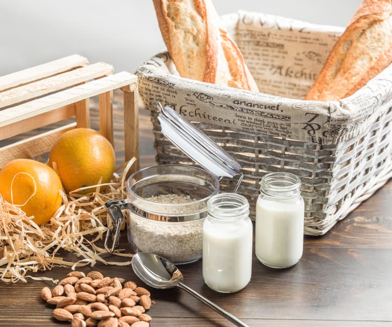 Yogurt di avena e arancia