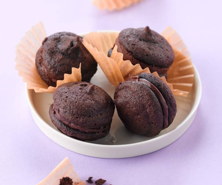 Croustillant au chocolat type whoopi pie