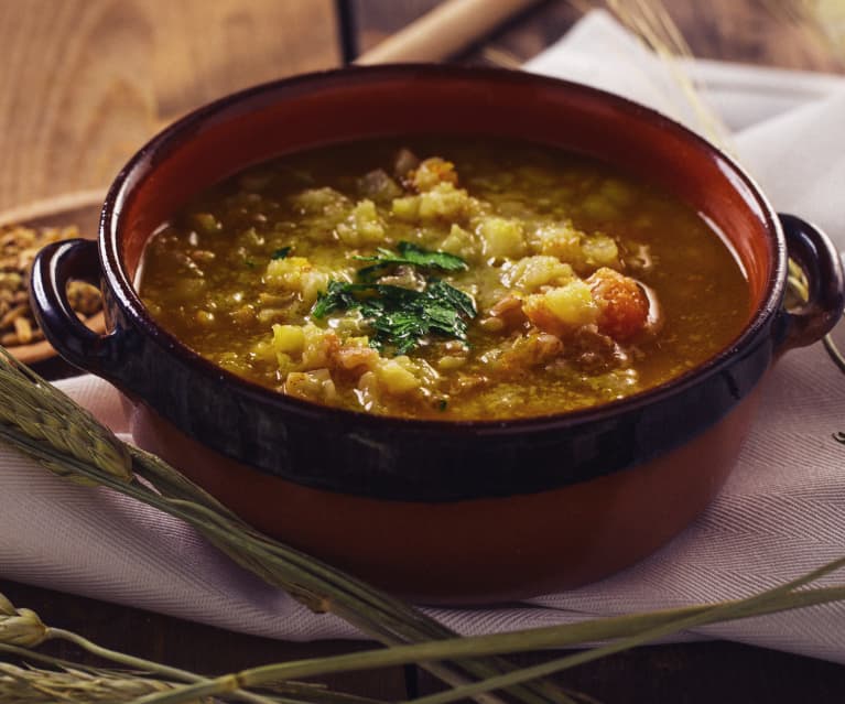 Zuppa di farro alla contadina