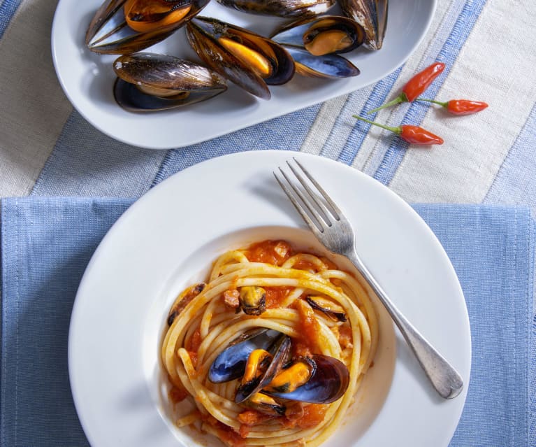 Amatriciana con cozze