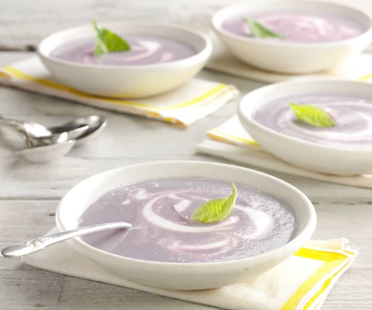 Purple Cauliflower Soup