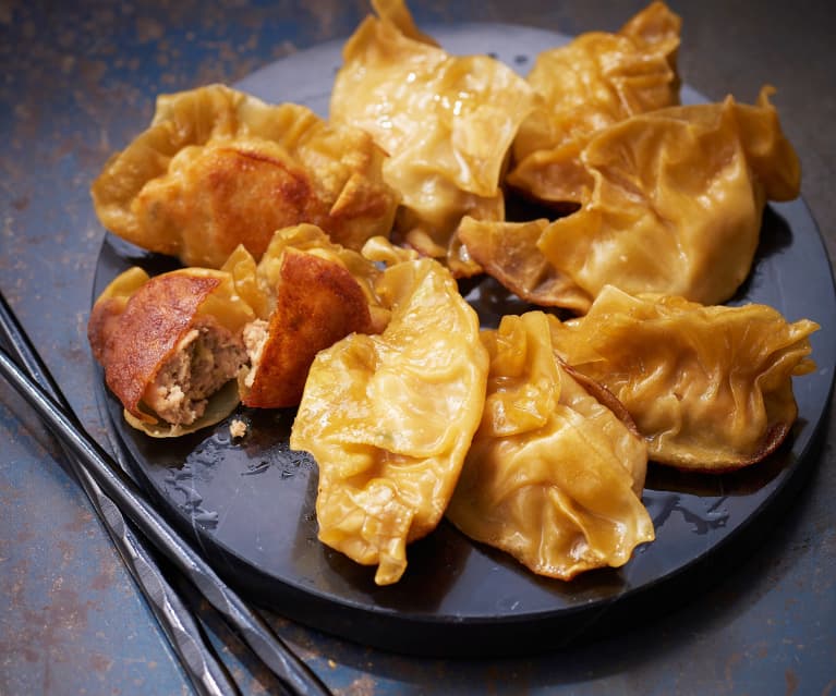 Recette japonaise : La pâte à gyozas - Feuilles à gyozas, Recette