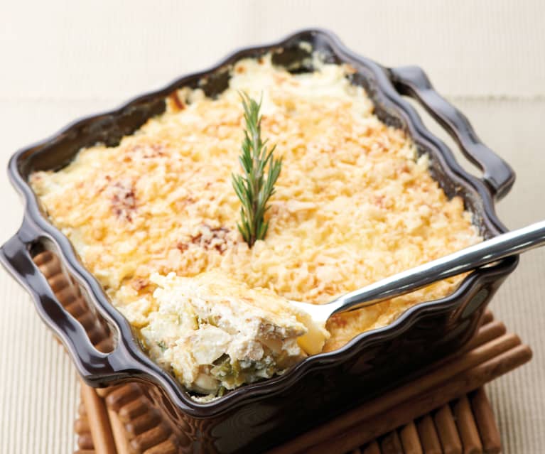 Gratinado de peixe