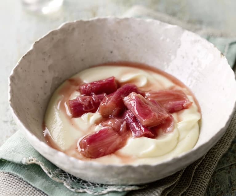 Stewed Rhubarb with Orange