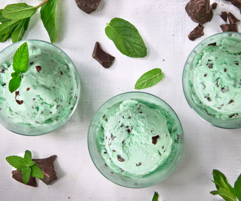 Gelato cioccolato e menta